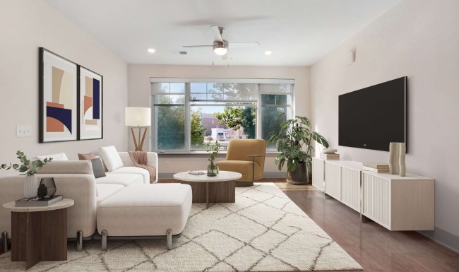 Generous living spaces to relax and unwind	