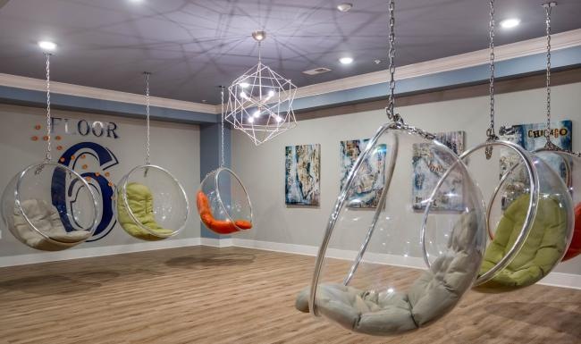 Find your perfect fit at Edge Flats a group of lights